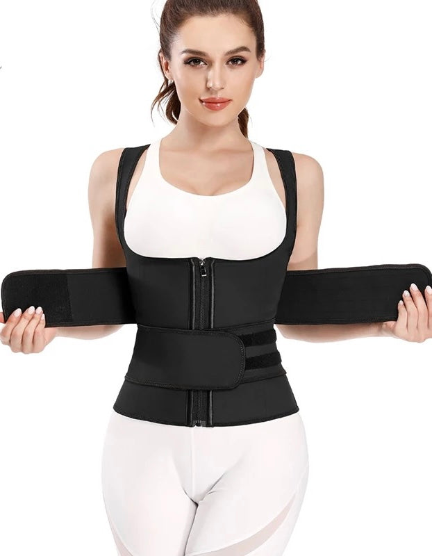 LUNA Luxury Latex Body Shaping VEST Abdominal Belt