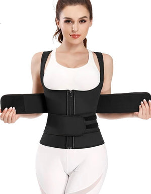 LUNA Luxury Latex Body Shaping VEST Abdominal Belt